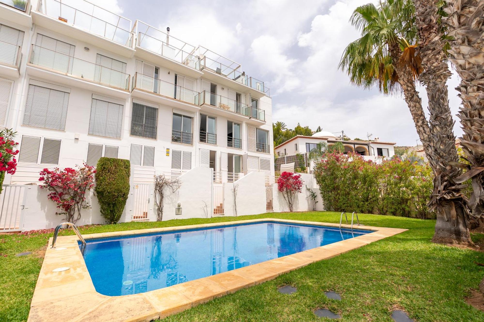 Javea Port Townhouse With Amazing Sea Views & Communal Pool别墅 外观 照片